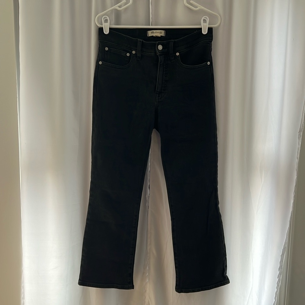 Madewell, Cali Demi-Boot, black, size 28
